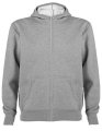 Heren Hoodie met rits Montblanc Roly CQ6421 Heather Grey